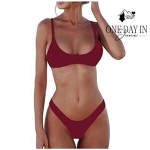 SherryDC Thong Bikini Swimsuit Size M